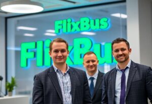 FlixBus-Gründer: André Schwämmlein, Jochen Engert und Daniel Krauss