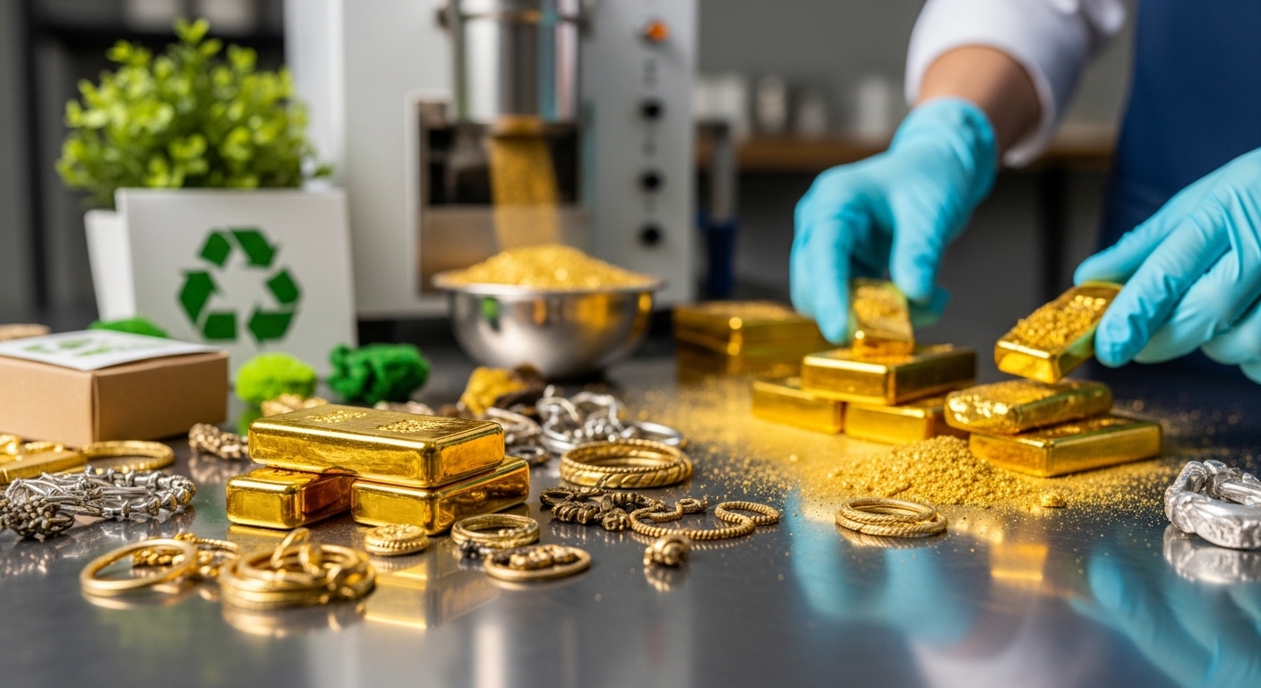 Nachhaltig investieren? Goldrecycling und Altgold als unterschätztes Thema
