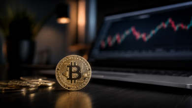 Kryptoszene [Bildinhalt mit KI erstellt]